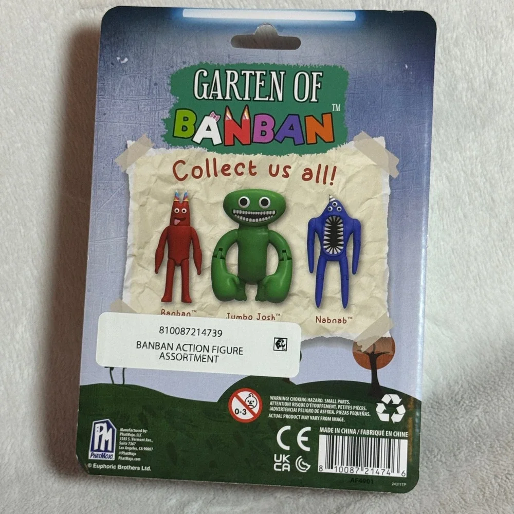Garten Of Banban - Banban Red Action Figure Series 1 Brand New Sealed - PhatMojo
